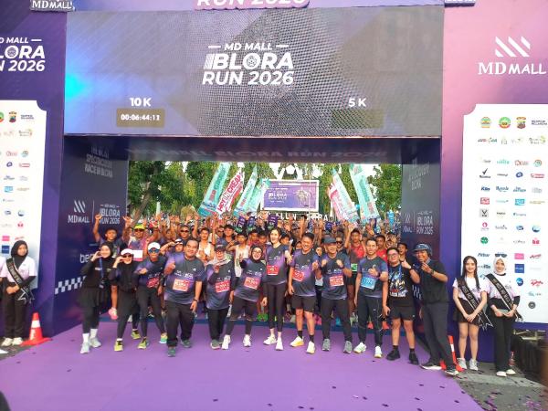 Blora Run 2026 Diserbu 1.500 Peserta, 40 Persen Datang dari Luar Daerah