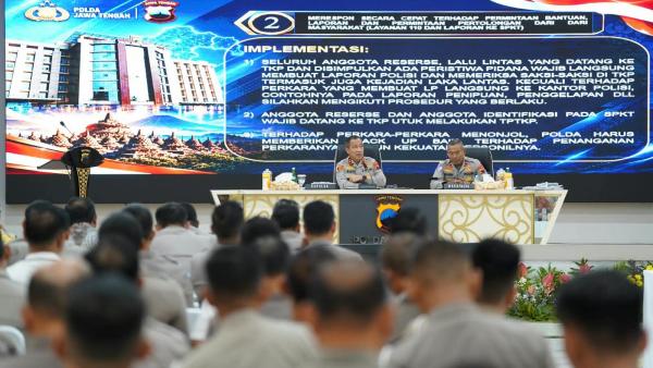 Terobosan Kapolda Jateng: Lapor Polisi Tak Perlu ke SPKT, Cukup di TKP
