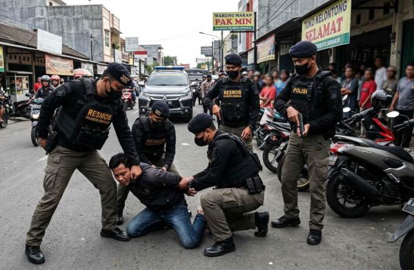 Motor Beat Raib di Depan Depo Air Isi Ulang, Resmob Sidoarjo Bekuk Pelaku di Surabaya
