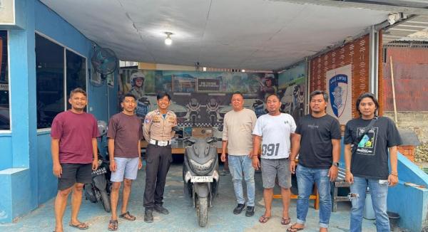 URC Polres Majene Amankan Motor NMAX Diduga Hasil Curian, Barang Bukti Dijemput dari Wajo Sulsel