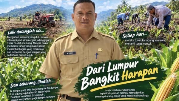 Bupati Sibral Percayakan Pertanian Pidie Jaya kepada M Nur, Pemulihan Pascabanjir Jadi Tantangan