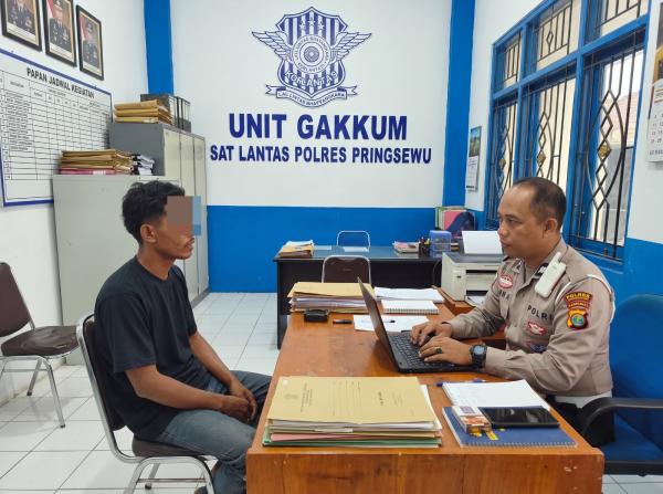 Sopir Truk Maut Tewaskan Dua Pelajar di Pringsewu Menyerahkan Diri