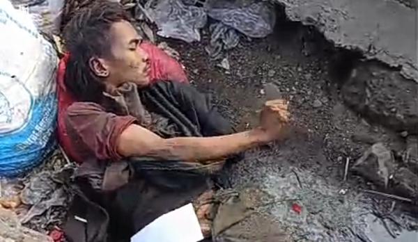 Tidur Sebulan di Got Pasar Serpong, Faisal Kabur saat Dijangkau Dinsos