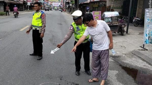 Tragis! Disenggol Mobil Sigra Saat Berkendara, Kakek 79 Tahun Tewas di Jalinsum Sergai