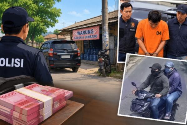 Gondol Rp850 Juta Milik Agen Bank di Cirebon, Pelaku Penderes Ditangkap di Purwakarta