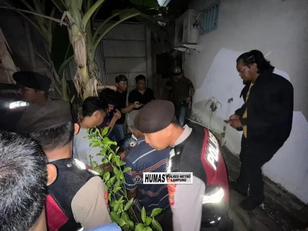 Polres Metro Gerebek Kampung Narkoba di Metro Barat, Perempuan 27 Tahun Ditangkap Bersama Sabu