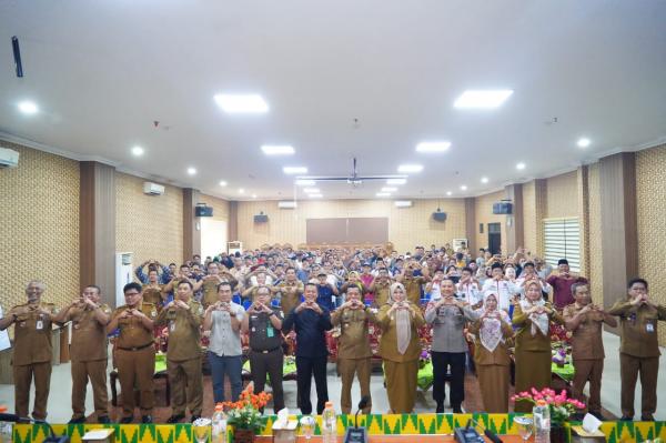 172 Calon Kepala Pekon Deklarasi Damai, Pringsewu Siap Gelar Pilkakon Serentak 2026