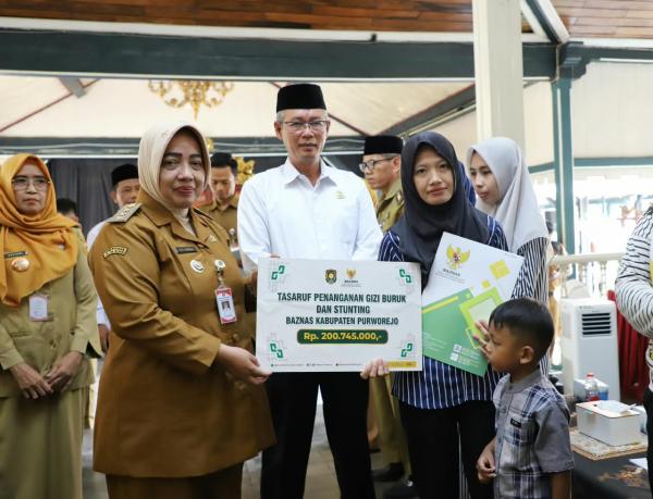 Baznas Purworejo Salurkan Bantuan dari Jambanisasi hingga Penanganan Stunting