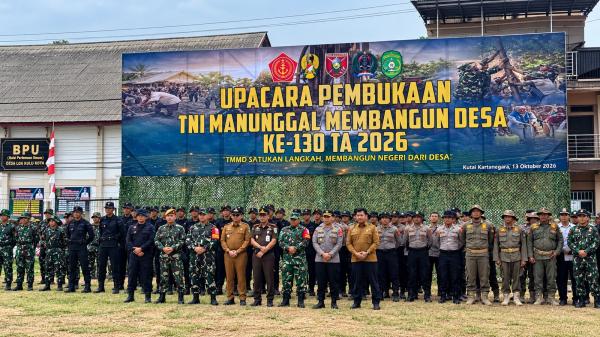 Dari Jalan Tani hingga Rumah Warga, Potret TMMD ke-130 TNI dan Pemkab Kukar