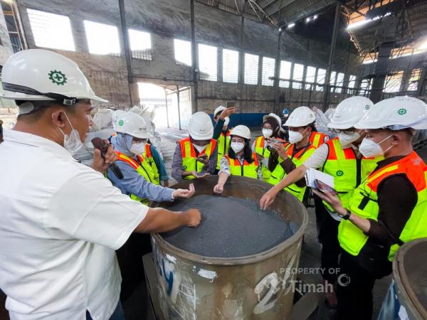Mahasiswa Duta Minerba 2026 Belajar Langsung Proses Bisnis Pertambangan Timah