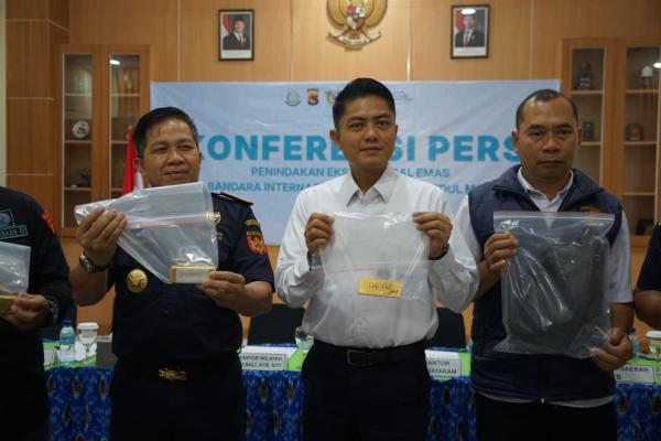 Bea Cukai Gagalkan Penyelundupan Emas Rp12,4 Miliar di BIZAM, WN China Juga Diamankan