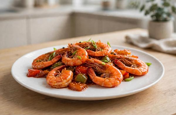 Udang Asam Manis ala Restoran Seafood, Ini Cara Membuatnya Sendiri di Rumah