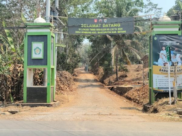 Jalan TMMD Pangkas Waktu Tempuh Sembung–KITB Batang Hanya 10 Menit