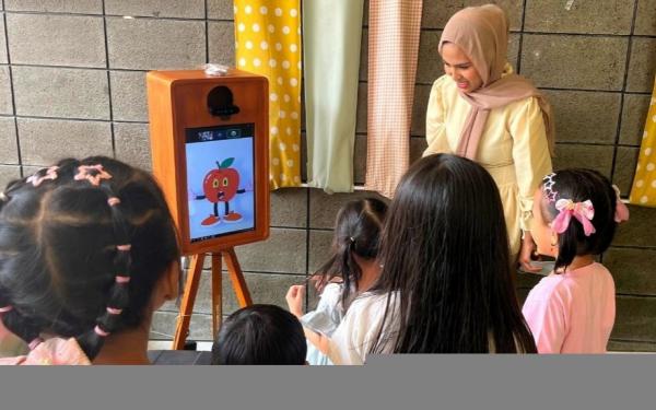 Anak-Anak di Malang Bisa Berinteraksi dengan Karakter Digital, Begini Caranya