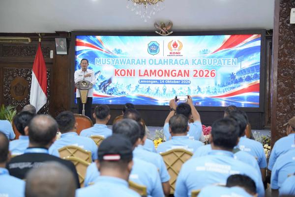 Ketua Baru KONI Lamongan Dituntut Petakan Cabor Unggulan, Target Tembus 10 Besar Porprov