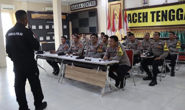 Bukan Sekadar Publikasi, Si Humas Polres Aceh Tenggara Perkuat Kompetensi Kehumasan Jajaran Polsek