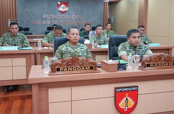 Evaluasi Kopdes, Pangdam Diponegoro Tegaskan Kawal Program untuk Kemandirian Ekonomi Desa