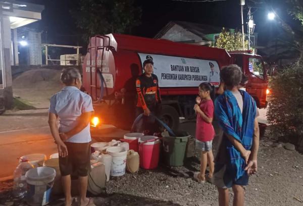 50.067 Warga Terdampak Kekeringan, BPBD Purbalingga Distribusikan Air Bersih hingga Malam