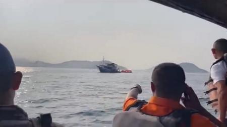 Kapal Wisata KM Feronia Tenggelam di Perairan Tatawa Labuan Bajo, 29 Orang Dievakuasi 1 Hilang