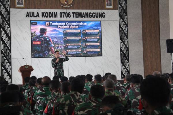 Kerahkan Babinsa di Temanggung Cari Calon Prajurit TNI AD, Tegaskan Rekrutmen Gratis