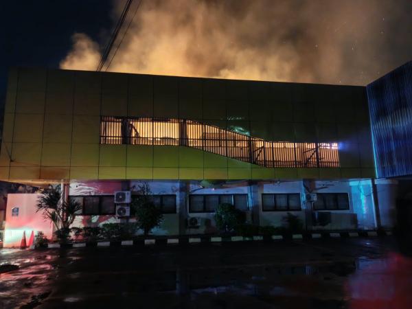 Kebakaran Kantor BPN Karawang, Dokumen Penting hingga Komputer Diduga Ikut Terbakar