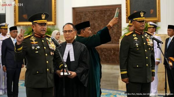 2 Jenderal Bertukar Jabatan: Maruli Simanjuntak Wakil Panglima TNI, Tandyo Budi Revita KSAD