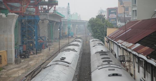 Jarak Pandang Tinggal 1 Kilometer, Perjalanan Kereta Api di Sumut Belum Terganggu