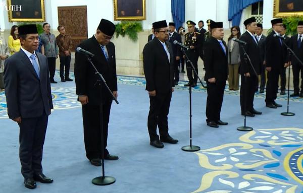 Rektor IPB Alim Setiawan Slamet Dilantik Jadi Wakil Menteri Pertanian