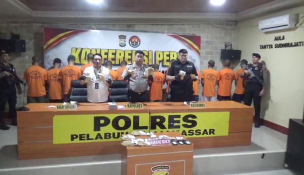 54 Tersangka Narkoba Ditangkap di Makassar, Kaisar Sambo: Tak Ada Ruang bagi Pengedar