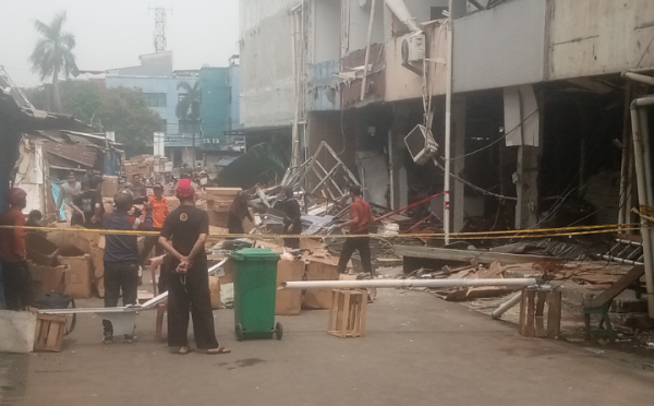 Ledakan Ruko di Pasar Cimanggis, Disperindag Tangsel: Bangunan Milik Swasta, Pemkot hanya Kelola Los
