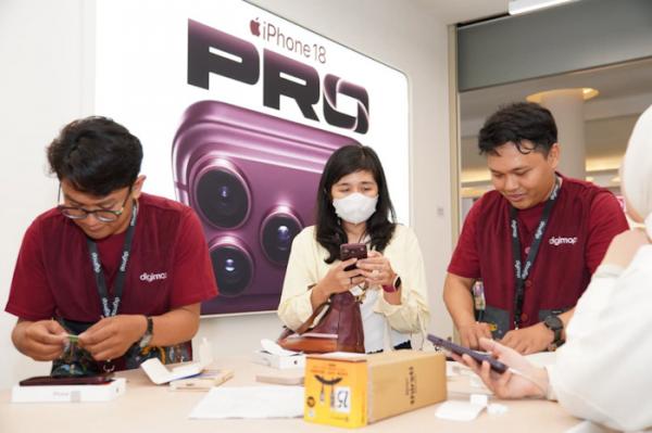 iPhone 18 Pro Resmi Dijual Hari Ini, Digimap Hadirkan Gerai APP Pertama di Bandung