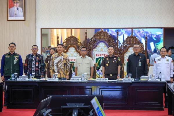 Gubernur Banten Andra Soni Sebut Satlinmas Bagian dari Pemerintah untuk Lindungi Masyarakat