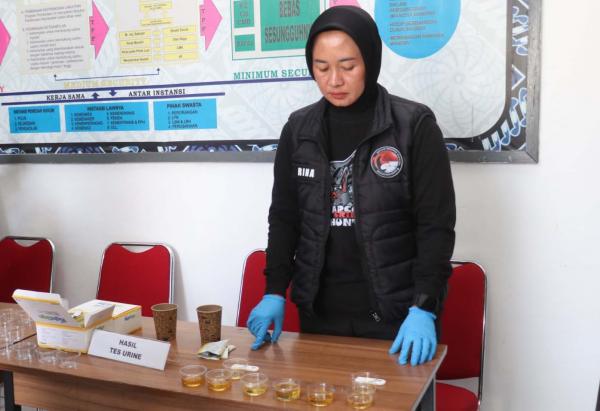 Puluhan Napi Kasus Narkoba di Lapas Kebumen Jalani Tes Urine, Ini Hasilnya