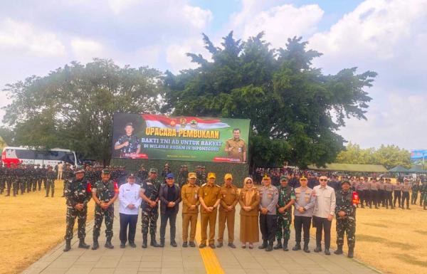 Bakti TNI AD di Banyumas dan Kebumen Dimulai, Sasar 152 Desa dengan Alokasi Puluhan Miliar