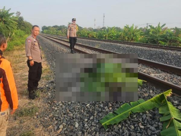 Tragis! Pria 60 Tahun Tewas Tertemper Kereta Api di Mundu Cirebon, Polisi Sisir Lokasi