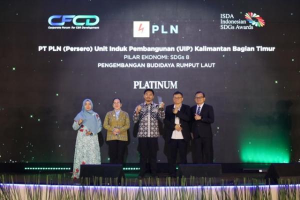PLN UIP KLT Raih Penghargaan Platinum pada ISDA 2026 melalui Program Electrifying Marine Tihi-Tihi