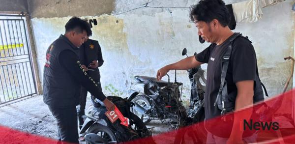 URC Satreskrim Polres Mateng Ungkap Kasus Pembakaran Motor, Begini Kronologinya