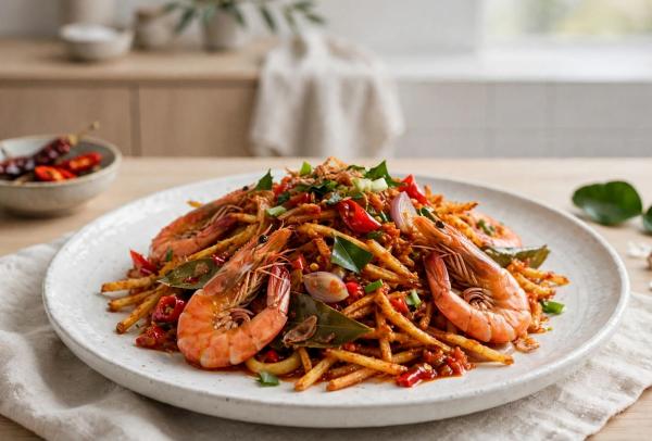 Resep Sambal Goreng Kentang Udang, Pedas Gurih Bikin Ketagihan