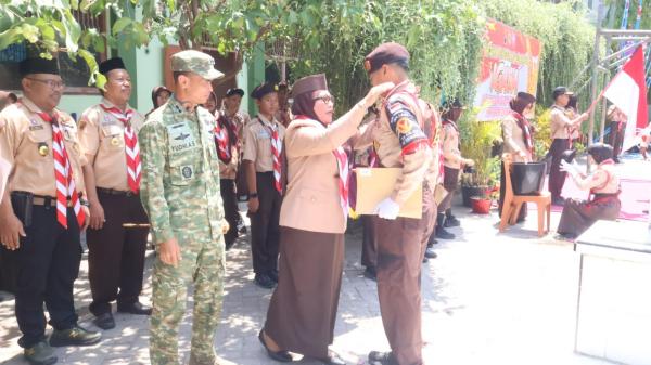 Dari Pramuka Garuda Jadi Komandan Kodim : Kisah Inspiratif Letkol Yudhi Bakar Semangat 40 Siswa SMPN