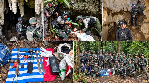 Tuntas! Koops TNI Habema Berhasil Rebut Dua Senjata Marinir yang Dirampas Kelompok OPM di Maybrat