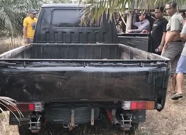 Rekaman CCTV Bongkar Pencurian Mobil L300 di Kelurahan Rupit Muratara