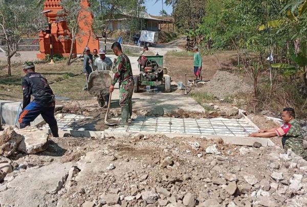 Bakti TNI AD di Banyumas-Kebumen Sasar Rumah Tak Layak dan Infrastruktur 