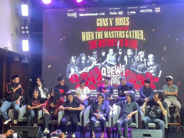 Sembilan Gitaris Legendaris Bakal Bersatu di Konser Guns N’ Roses Jakarta