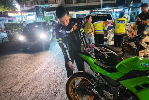 Cegah Balap Liar di Purwokerto, Polisi Tindak 54 Pelanggar Lalu Lintas