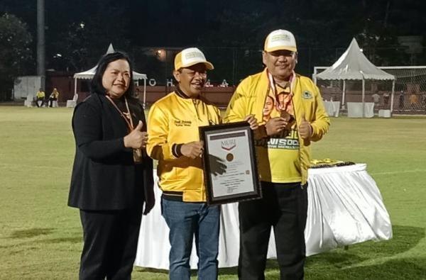 Bahlil Sentil Politikus Tak Sportif, Turnamen Mini Soccer Pelajar Pecahkan Rekor