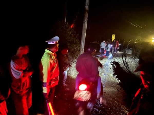 Jalinsum di Sipirok Amblas, Polisi Alihkan Arus Kendaraan