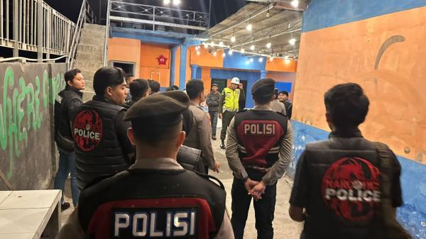 Polres Lumajang Razia Tempat Hiburan Malam, Temukan Barang Diduga Narkoba