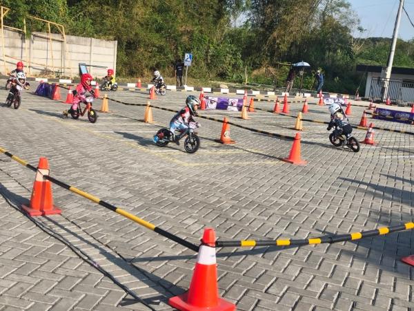 337 Pembalap Cilik Adu Cepat di Pushbike Salatiga