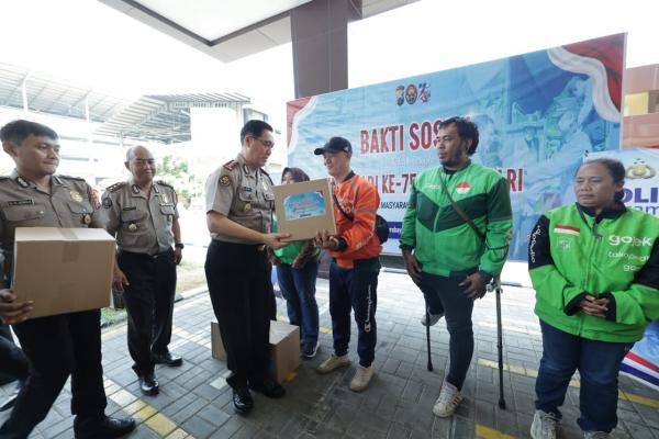 Polda Jatim Ajak Ojol Tak Sebarkan Hoaks dan Provokasi di Ruang Digital