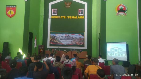Kodim Pemalang Gelar Binkom Cegah Konflik Sosial, Masyarakat Diminta Perkuat Komunikasi
